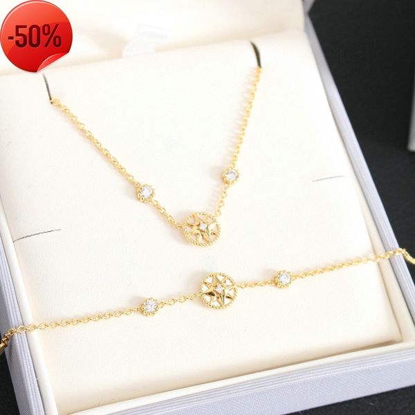 50% off factory clearance sale designer new brand jewelry necklace charm d's compass 925 sterling sier plated 18k natural white fritill, Silver
50% off factory clearance sale designer new brand jewelry necklace charm d's compass 925 sterling sier plated 18k natural white fritill, Silver