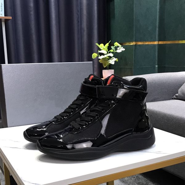 2023 designer men america cup shoes high patent leather flat trainers black blue mesh lace-up nylon casual shoe outdoor sneakers size38-45
2023 designer men america cup shoes high patent leather flat trainers black blue mesh lace-up nylon casual shoe outdoor sneakers size38-45