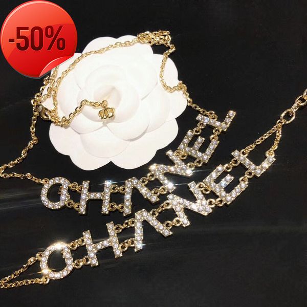 50% off factory clearance sale designer new brand jewelry necklace charm xiaoxiangjia 2022 network red letter bracelet brass chain fashion, Silver
50% off factory clearance sale designer new brand jewelry necklace charm xiaoxiangjia 2022 network red letter bracelet brass chain fashion, Silver