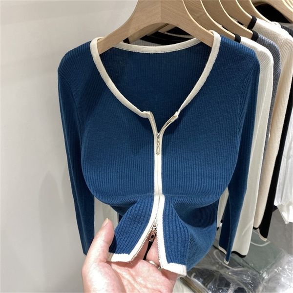 women s knits tees knitted sweater zipper woman cardigans long sleeve sweater knitting oversized skinny coat spring 220919, White
women s knits tees knitted sweater zipper woman cardigans long sleeve sweater knitting oversized skinny coat spring 220919, White