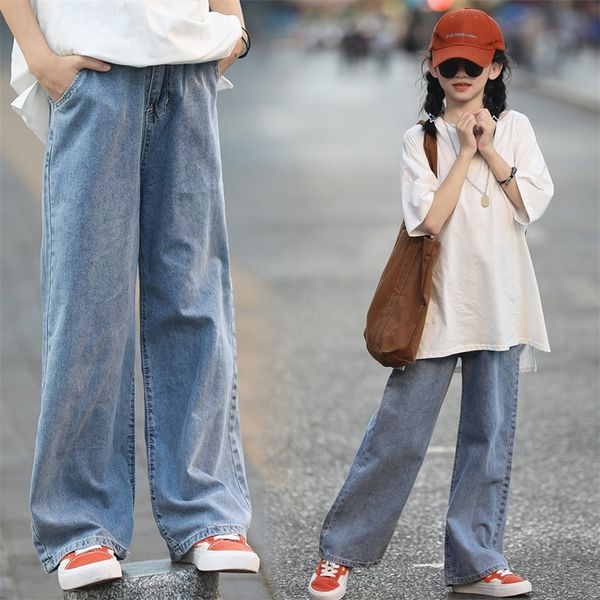jeans teen girls high waist wideleg jeans summer loose soft denim pants spring fall fashiontrousers students 10 12 13 14 15 years 220919, Blue
jeans teen girls high waist wideleg jeans summer loose soft denim pants spring fall fashiontrousers students 10 12 13 14 15 years 220919, Blue