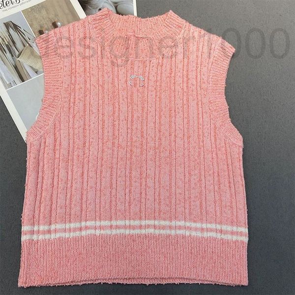 women's knits & tees designer small fragrance candy color knitted round neck sleeveless vest summer sweet celebrity style women's, White
women's knits & tees designer small fragrance candy color knitted round neck sleeveless vest summer sweet celebrity style women's, White