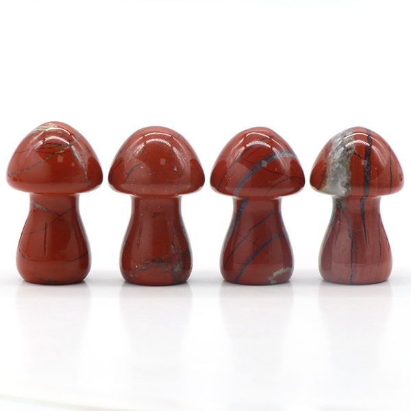 35mm natural hand carving mushroom red jasper gemstones and crystals chakra stones for mushrooms home decorations, Black
35mm natural hand carving mushroom red jasper gemstones and crystals chakra stones for mushrooms home decorations, Black