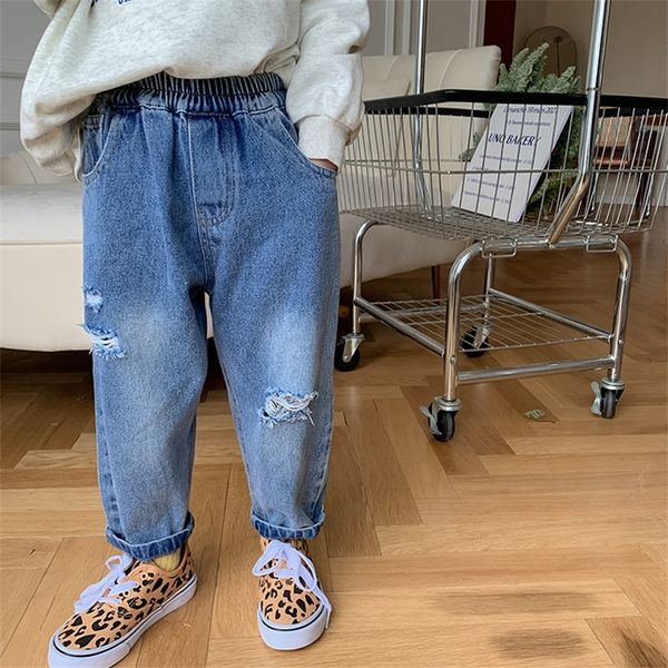 jeans spring boys fashion ripped jeans children allmatch cotton denim pants 220919, Blue
jeans spring boys fashion ripped jeans children allmatch cotton denim pants 220919, Blue