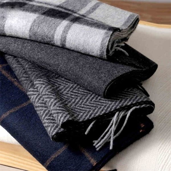 scarves scarf men winter strip solid plaid wool luxury classical warm long soft cashmere for accessories 220920, Blue;gray
scarves scarf men winter strip solid plaid wool luxury classical warm long soft cashmere for accessories 220920, Blue;gray