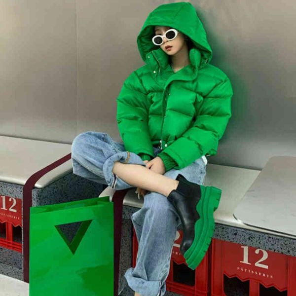 winter down jacket women's short thickened hooded parka bvs green fashion down jacket trend bread clothes, Black
winter down jacket women's short thickened hooded parka bvs green fashion down jacket trend bread clothes, Black