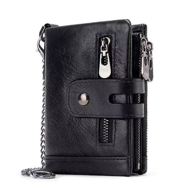 new genuine leather men wallet double zipper portomonee male slim walet pocket coin pouch small mini card holder, Red;black
new genuine leather men wallet double zipper portomonee male slim walet pocket coin pouch small mini card holder, Red;black