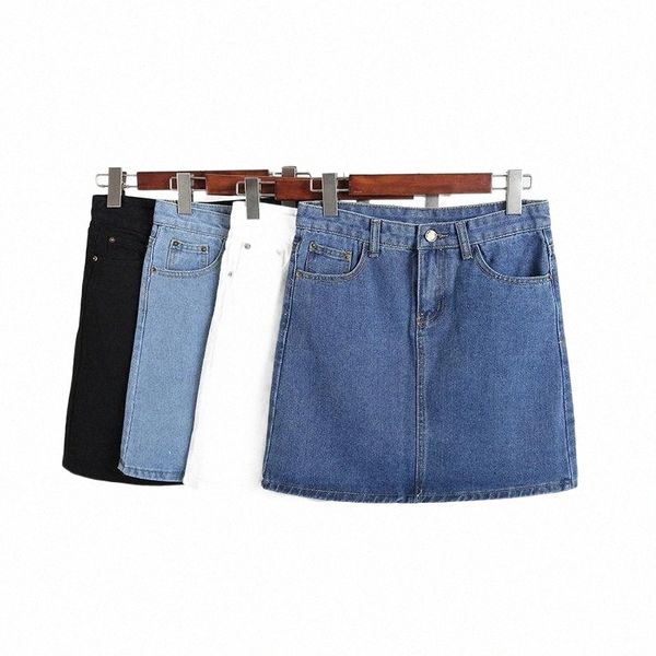 skirts 2022 a line korean denim miniskirts all match women mini skirt pockets blue solid jeans high waist casual falda mujer z06r#, Black
skirts 2022 a line korean denim miniskirts all match women mini skirt pockets blue solid jeans high waist casual falda mujer z06r#, Black