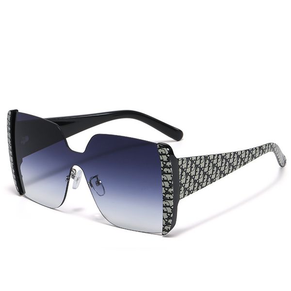 sunglasses designer luxury womens glasses outdoor frameless fashion classic womens european and american brands, White;black
sunglasses designer luxury womens glasses outdoor frameless fashion classic womens european and american brands, White;black