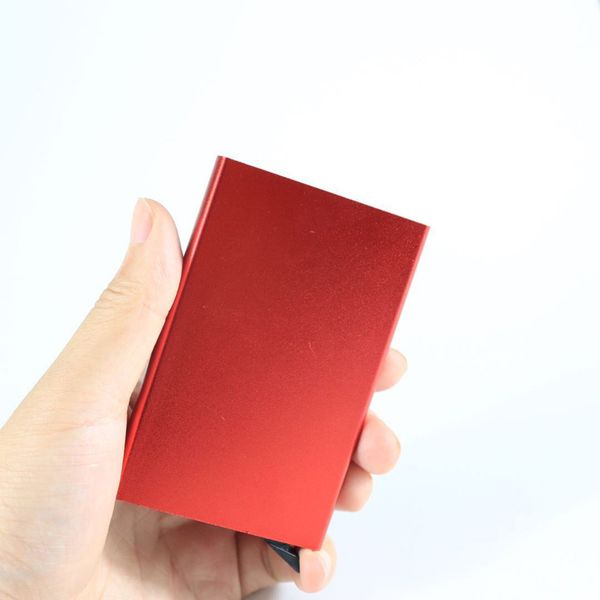 10pcs card holders anti-theft id credit card holder minimalist porte carte thin aluminium metal wallets pocket case bank, Brown;gray
10pcs card holders anti-theft id credit card holder minimalist porte carte thin aluminium metal wallets pocket case bank, Brown;gray