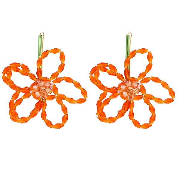 dangle chandelier hand woven crystal beaded flower earrings for woman party holiday accessories 220920, Silver
dangle chandelier hand woven crystal beaded flower earrings for woman party holiday accessories 220920, Silver