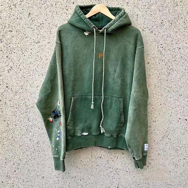 22fw green hand painted splash-ink graffiti hoodies men women streetwear pullover hooded sweatshirt, Black
22fw green hand painted splash-ink graffiti hoodies men women streetwear pullover hooded sweatshirt, Black