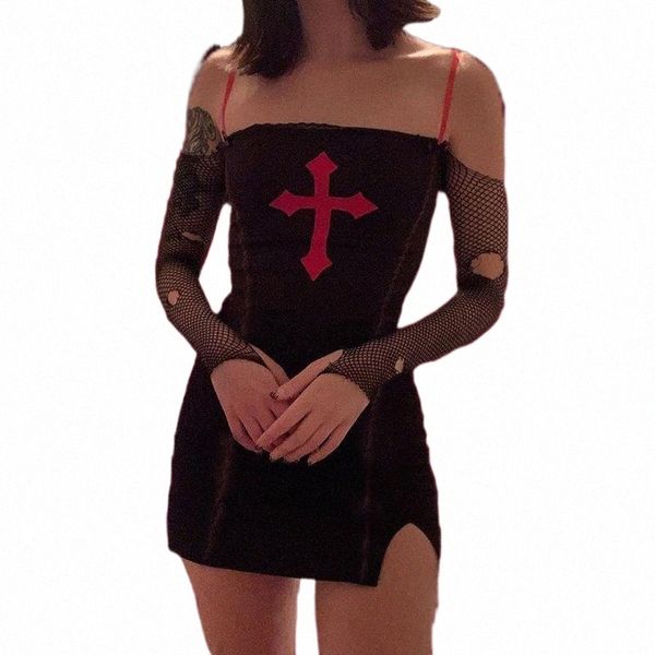 casual dresses emo vintage bandage split goth cross print black mini dress grunge cut out backless high waist party club r7xw#, Black;gray
casual dresses emo vintage bandage split goth cross print black mini dress grunge cut out backless high waist party club r7xw#, Black;gray