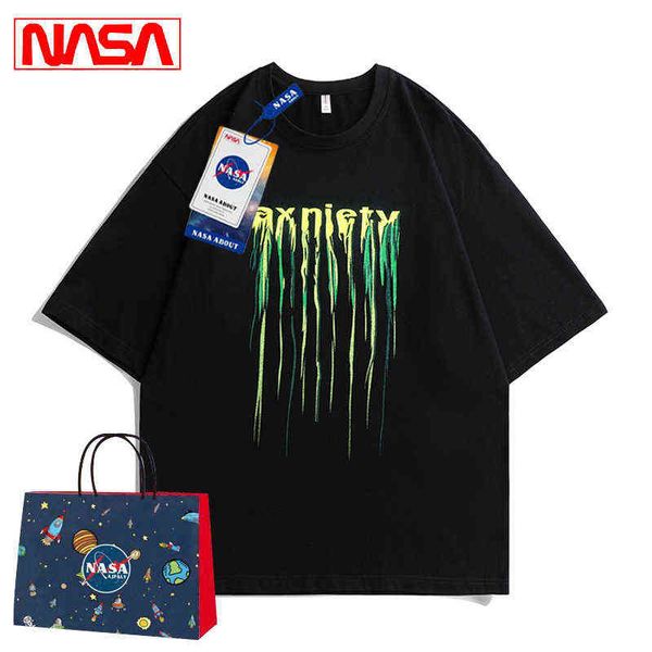 men's t-shirts co branded alphabet print short sleeve for men and women summer fashion brand loose relaxed round neck couple sleeves, White;black
men's t-shirts co branded alphabet print short sleeve for men and women summer fashion brand loose relaxed round neck couple sleeves, White;black