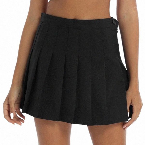 skirts women girls pleated skirt high waisted dance with botton skate tennis school uniform a-line miniskirts lining shorts 36uz#, Black
skirts women girls pleated skirt high waisted dance with botton skate tennis school uniform a-line miniskirts lining shorts 36uz#, Black
