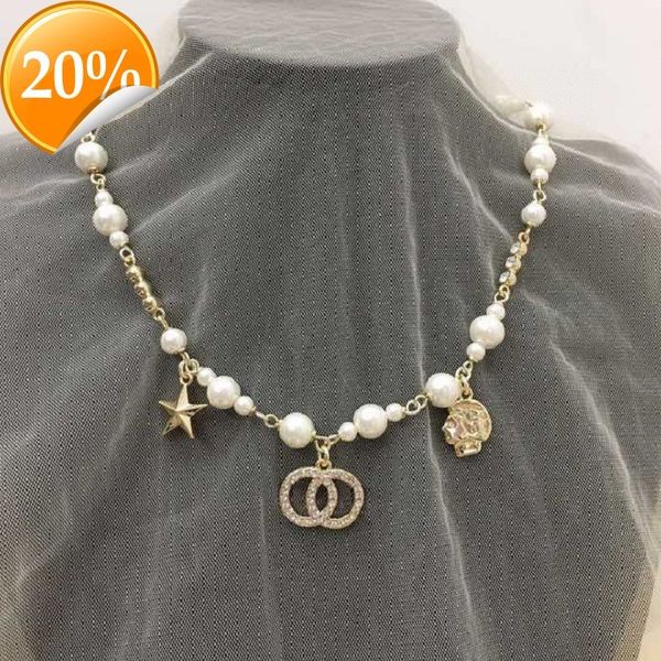 high-end fashion design women's necklace xiangjia 2020 new pearl man head pentagram letter diamond bracelet female clavicle chain, Silver
high-end fashion design women's necklace xiangjia 2020 new pearl man head pentagram letter diamond bracelet female clavicle chain, Silver