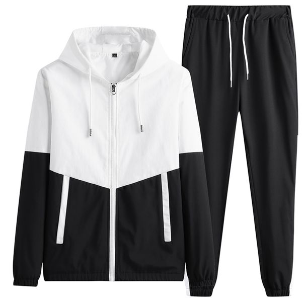 men's tracksuits men's sportswear breathable male gym clothes men's thin hooded casual jacket jogging trousers men 2 pcs/set, Gray
men's tracksuits men's sportswear breathable male gym clothes men's thin hooded casual jacket jogging trousers men 2 pcs/set, Gray