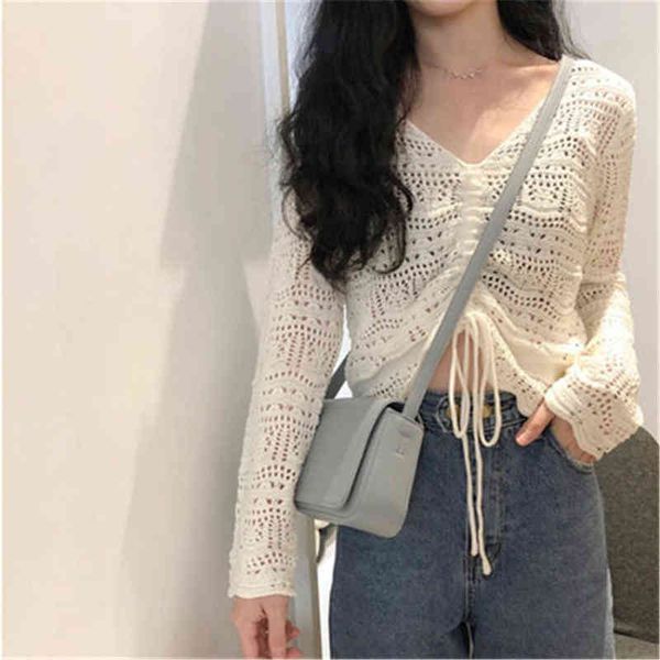 women's sweaters 2021 women sweaters hollow out tied designed sweater for girls famal sweater ear selling zy4766 j220915, White;black
women's sweaters 2021 women sweaters hollow out tied designed sweater for girls famal sweater ear selling zy4766 j220915, White;black