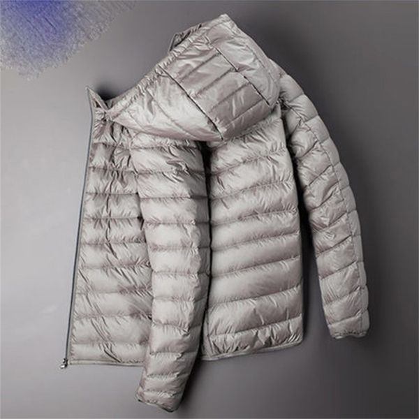 men's down parkas brand winter warm waterproof jacket autumn hooded s fashion casual slim coat 220919, Black
men's down parkas brand winter warm waterproof jacket autumn hooded s fashion casual slim coat 220919, Black