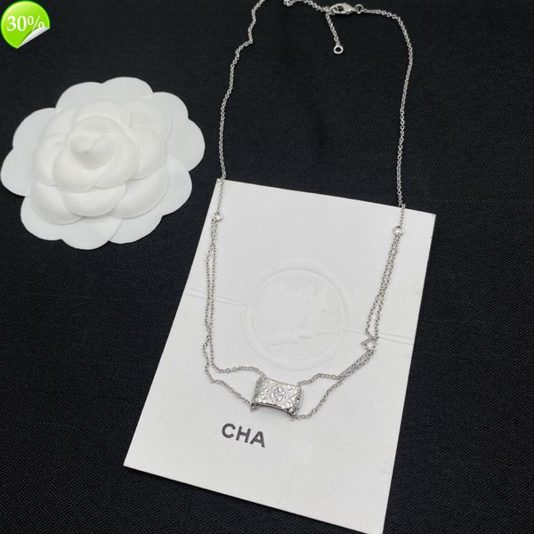 designer women's fashion necklaces xiangjia niche design new style small fragrance versatile personalized jewelry net red square neckla, Silver
designer women's fashion necklaces xiangjia niche design new style small fragrance versatile personalized jewelry net red square neckla, Silver