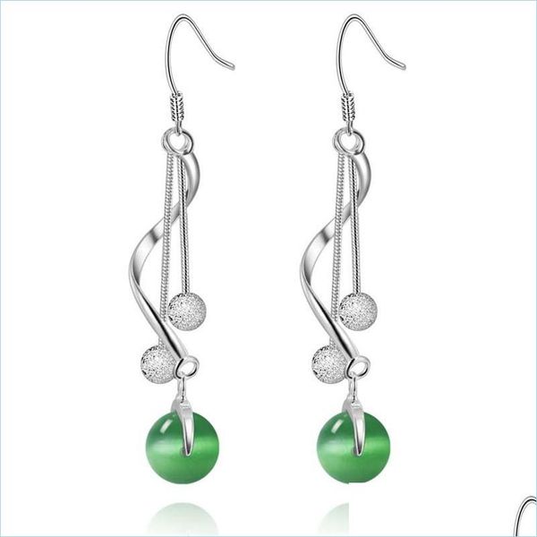 dangle chandelier unique 925 sier beautif long dangle earrings lady green gems holiday party gift jewelry 3527 q2 drop delivery 2021 dhxzk, Silver
dangle chandelier unique 925 sier beautif long dangle earrings lady green gems holiday party gift jewelry 3527 q2 drop delivery 2021 dhxzk, Silver