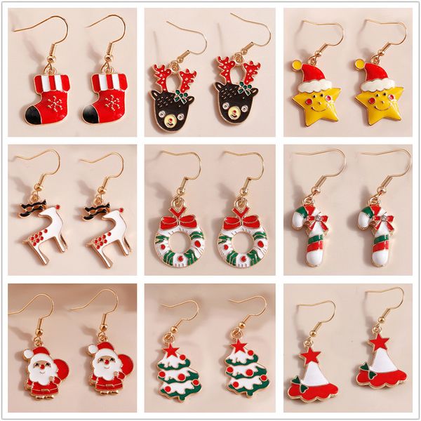 dangle chandelier winter merry christmas earrings fashion snowflake tree santa claus deer drop year jewelry gifts 220920, Silver
dangle chandelier winter merry christmas earrings fashion snowflake tree santa claus deer drop year jewelry gifts 220920, Silver