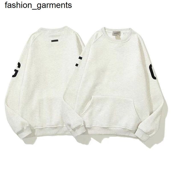 loose sweatshirts tide brand fear essential season main line double arm letter high street round neck plush sweater for men and women, Black 
loose sweatshirts tide brand fear essential season main line double arm letter high street round neck plush sweater for men and women, Black