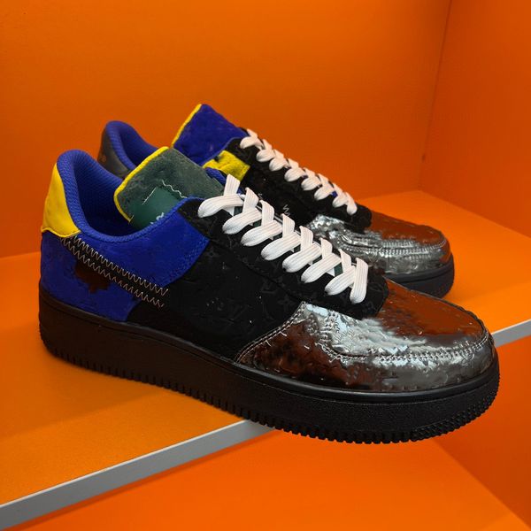 shoes designer version handmade 2022ss luden ni three-way black casual sneakers