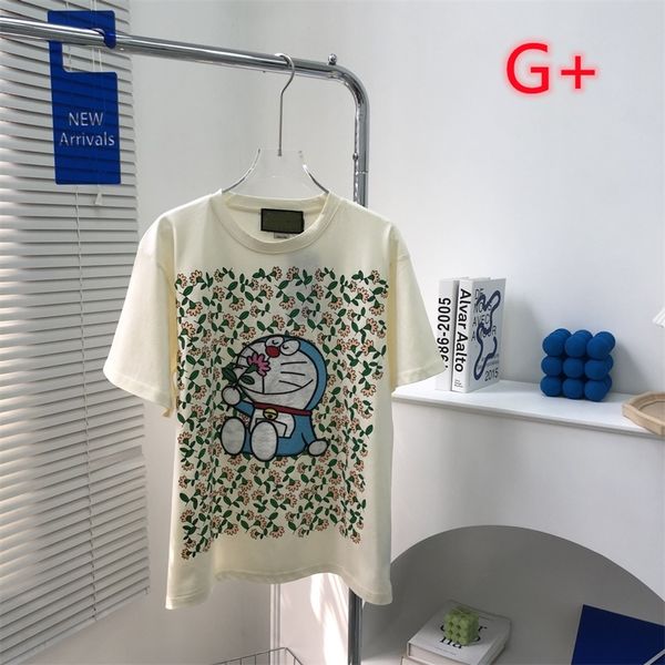 2023 new clothing winter high correct version men's and women's same embroidery casual aging short sleeve t-shirt, White
2023 new clothing winter high correct version men's and women's same embroidery casual aging short sleeve t-shirt, White