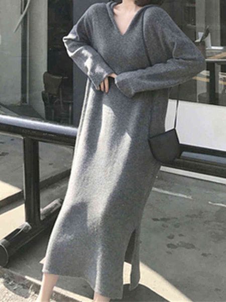 women's sweaters sweater female korean fashion loose vhals hooded knitted solid sweater warm thin long sleeve sweater female j220915, White;black
women's sweaters sweater female korean fashion loose vhals hooded knitted solid sweater warm thin long sleeve sweater female j220915, White;black