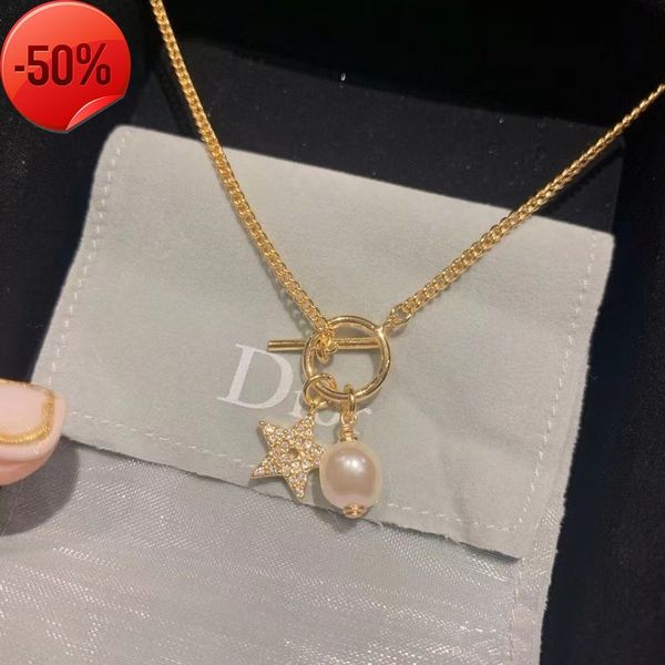 50% off factory clearance sale designer new brand jewelry necklace charm dijia letter d classic simple clavicle chain, Silver
50% off factory clearance sale designer new brand jewelry necklace charm dijia letter d classic simple clavicle chain, Silver