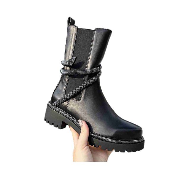 elastic motorcycle combat boots women designer platform boot black real leather snake wrapped luxury rhinestone bottes shoes
elastic motorcycle combat boots women designer platform boot black real leather snake wrapped luxury rhinestone bottes shoes