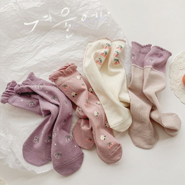 socks deer jonmi spring korean style baby girls cotton long socks floral ruched children cute breathable socks 4 pairs sets 220919, Pink;yellow
socks deer jonmi spring korean style baby girls cotton long socks floral ruched children cute breathable socks 4 pairs sets 220919, Pink;yellow