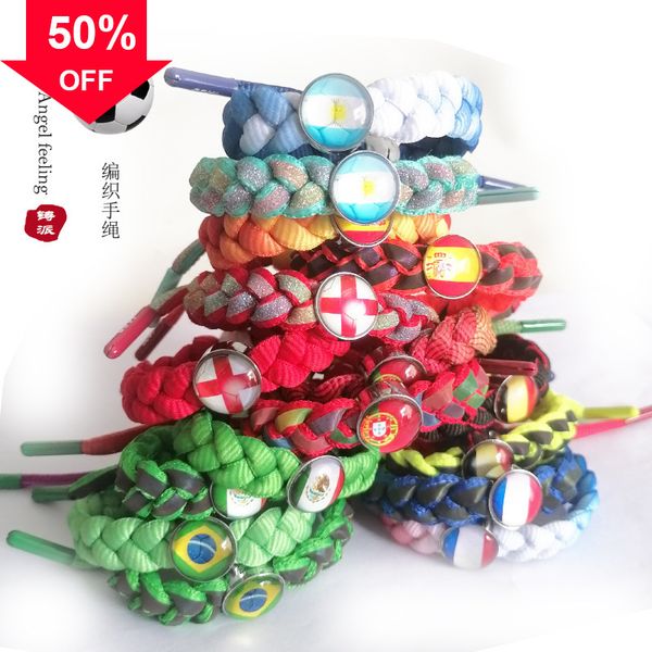 designer bracelets latest world cup soccer simple personality versatile ball woven hand rope adjustable jewelry, Black
designer bracelets latest world cup soccer simple personality versatile ball woven hand rope adjustable jewelry, Black