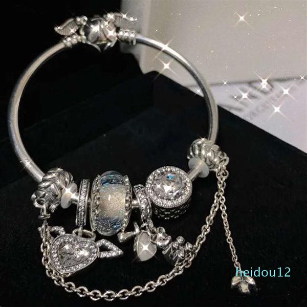 925 sterling silver white crystal charm bead fit european pandora bracelets for women wing feather moon stars heart crystal charm beads279j, Golden;silver
925 sterling silver white crystal charm bead fit european pandora bracelets for women wing feather moon stars heart crystal charm beads279j, Golden;silver
