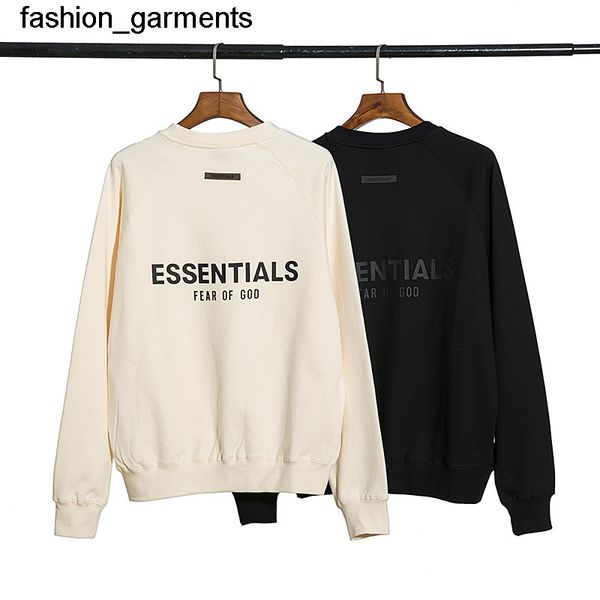 loose sweatshirts fashion brand fear essential multi thread letter printing round neck sweater for men and women, Black
loose sweatshirts fashion brand fear essential multi thread letter printing round neck sweater for men and women, Black
