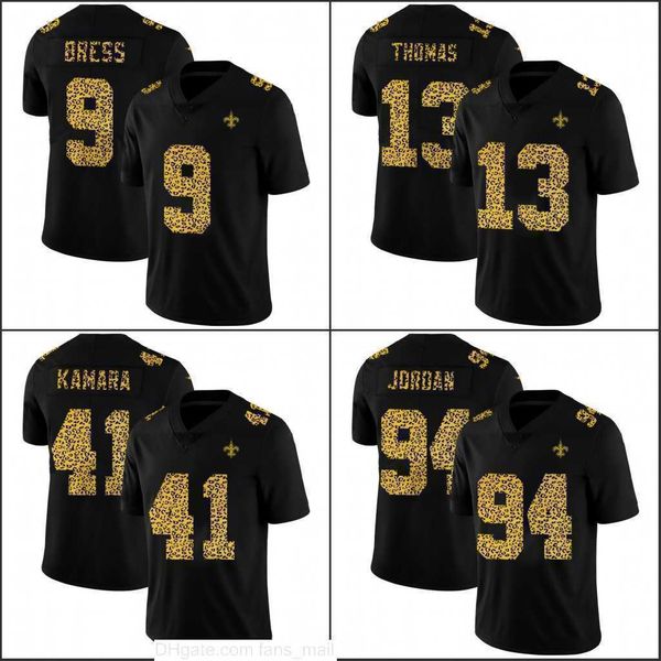new orleans's saints's men 9 drew brees 13 michael thomas 41 alvin kamara black leopard print fashion woman youth limited men', Black;red
new orleans's saints's men 9 drew brees 13 michael thomas 41 alvin kamara black leopard print fashion woman youth limited men', Black;red