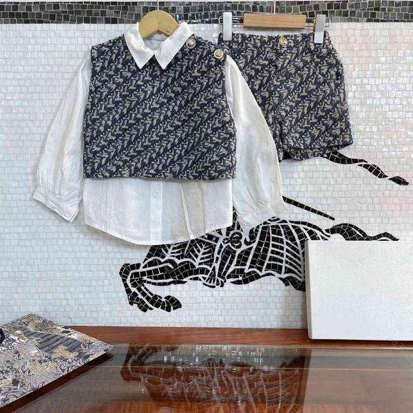 fashion fall desinger sets baby clothes grils vest shirt shorts set three 3dlogo printing long sleeve cotton shirt228o, White
fashion fall desinger sets baby clothes grils vest shirt shorts set three 3dlogo printing long sleeve cotton shirt228o, White