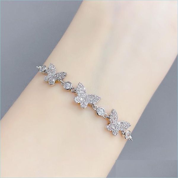 charm bracelets korea new micro-set shiny zircon butterfly bracelet jewelry niche design luxury 18k gold plated pl for wome bdegarden dh681, Golden;silver
charm bracelets korea new micro-set shiny zircon butterfly bracelet jewelry niche design luxury 18k gold plated pl for wome bdegarden dh681, Golden;silver