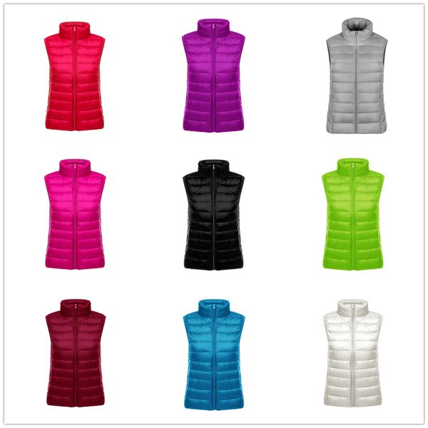 winter ultra-light down jacket vest womens large size slim short women waistcoat gilet, Black;white
winter ultra-light down jacket vest womens large size slim short women waistcoat gilet, Black;white