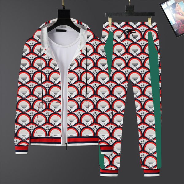 full print sport tracksuits fashion hooded jackets pants creative zipper coat luxury elastic waist man trousers set, Gray
full print sport tracksuits fashion hooded jackets pants creative zipper coat luxury elastic waist man trousers set, Gray