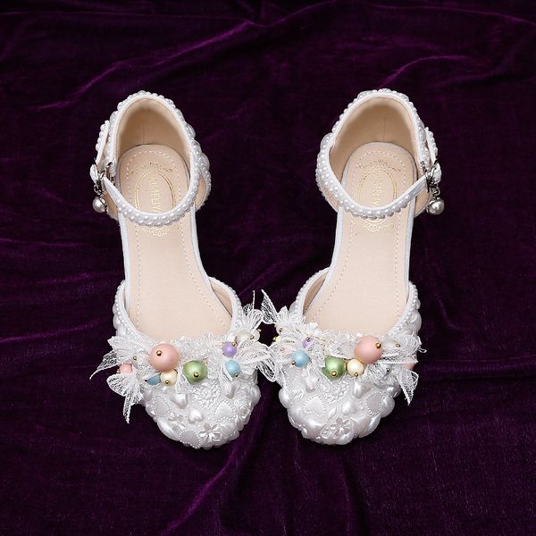 beauty white pearls flower girls' shoes kids' high heel shoes girl's crystals princess shoe kid wedding accessories size 26-3
beauty white pearls flower girls' shoes kids' high heel shoes girl's crystals princess shoe kid wedding accessories size 26-3