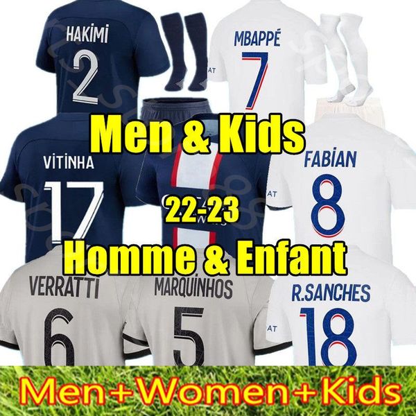 2022 2023 mbappe soccer jersey home away kean sergio ramos maillots de football shirt verratti jersey men kids kit uniforms psgs enfants mai, Black;yellow
2022 2023 mbappe soccer jersey home away kean sergio ramos maillots de football shirt verratti jersey men kids kit uniforms psgs enfants mai, Black;yellow
