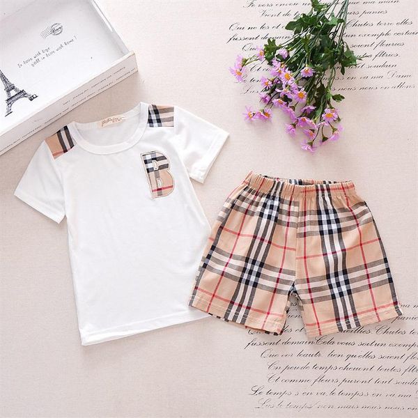 spring baby clothes set boy girl plaid pocket short sleeved shirt plaid shorts 1-7 years old suit kids children's 2pcs clothing 241e, White
spring baby clothes set boy girl plaid pocket short sleeved shirt plaid shorts 1-7 years old suit kids children's 2pcs clothing 241e, White