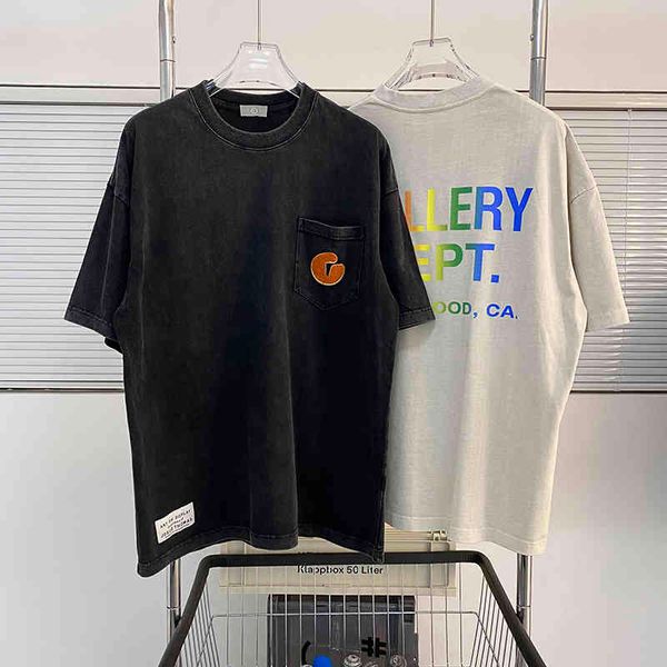 designer galleryes fashion casual t shirts high street sign gradual letter printing t-shirt washed old round neck summer short sleeve, White;black
designer galleryes fashion casual t shirts high street sign gradual letter printing t-shirt washed old round neck summer short sleeve, White;black