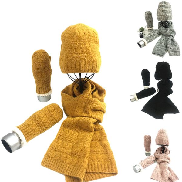 hats scarves gloves set warm three piece scarf for women mens winter trendy simple thick accessory 220920, Blue;gray
hats scarves gloves set warm three piece scarf for women mens winter trendy simple thick accessory 220920, Blue;gray