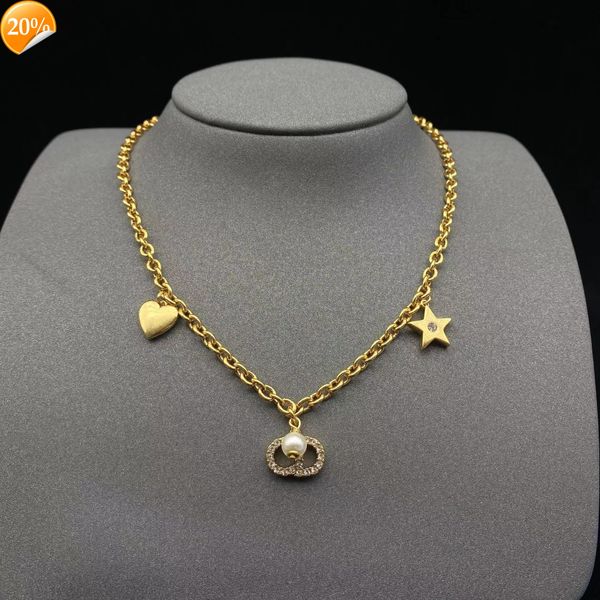 high-end fashion design women's necklace new butterfly cd letter pig nose female brass high edition, Silver
high-end fashion design women's necklace new butterfly cd letter pig nose female brass high edition, Silver