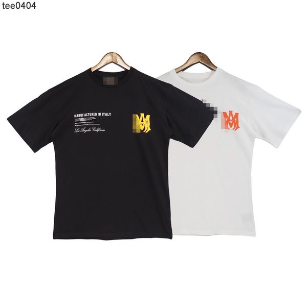 correct version amirs loose tee men's printed high street american hip-hop casual loose couple summer cotton shirt, White;black
correct version amirs loose tee men's printed high street american hip-hop casual loose couple summer cotton shirt, White;black