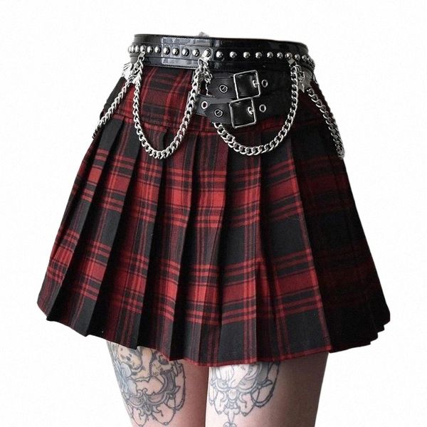 skirts e-girl gothic red plaid pleated skirt y2k vintage grunge belt zip high waist a-line mini women harajuku streetwear j3lk#, Black
skirts e-girl gothic red plaid pleated skirt y2k vintage grunge belt zip high waist a-line mini women harajuku streetwear j3lk#, Black