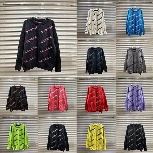2023 mens women knit sweater hoodie designer sweater letter long sleeve sweatshirts fashion pullover autumn winter keep warm clothes women&, White;black
2023 mens women knit sweater hoodie designer sweater letter long sleeve sweatshirts fashion pullover autumn winter keep warm clothes women&, White;black